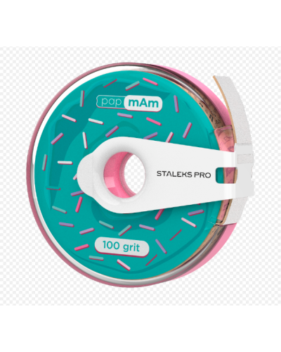 Rollo Donut papmam 100grit estuche Staleks Pro