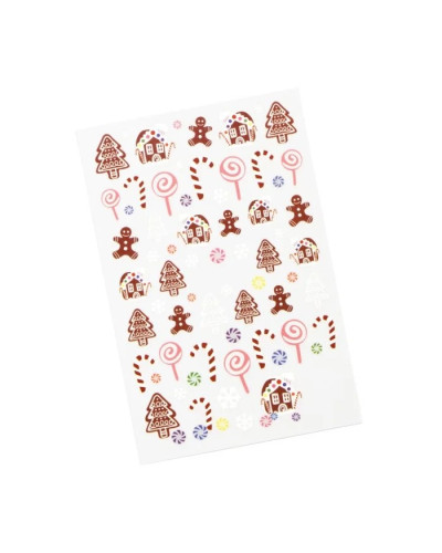 Pegatinas Navidad Galleta