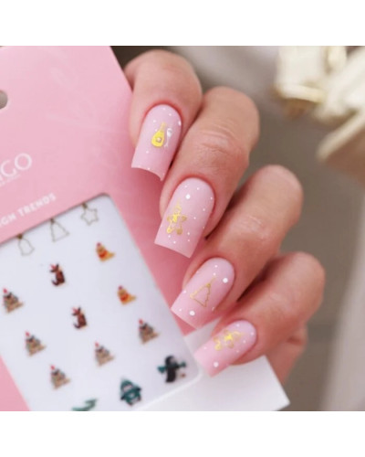 Nail stickers Christmas 04