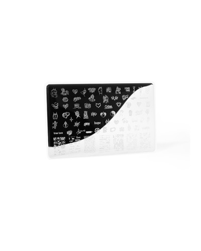 Placa para Stamping LOVE 01