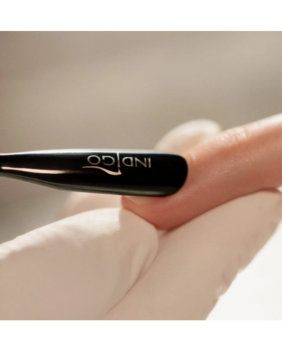 Empjador de cuticulas de acero inoxidable de doble cara