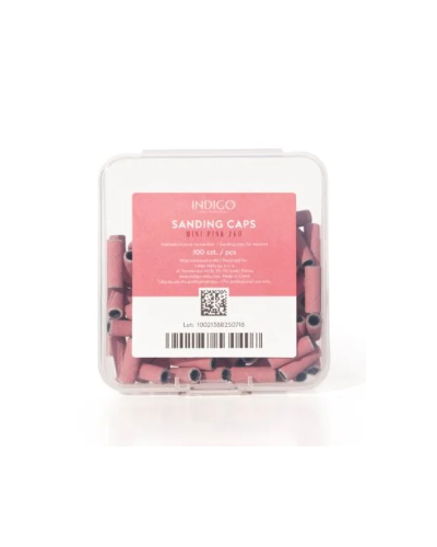 Capuchón Mandril abrasivo 260 (Mini, rosa) - 100 UDS