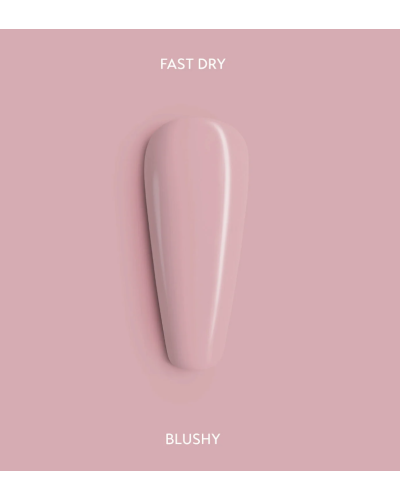 Blushy Nail Polish Fast Dry - esmalte de uñas tradicional de secado rápido - 7 ML