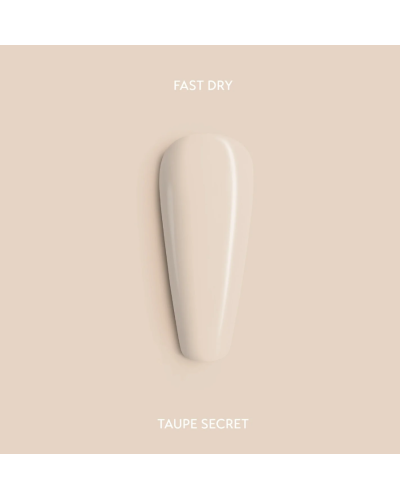 Taupe Secret Nail Polish Fast Dry - esmalte de uñas tradicional de secado rápido - 7 ML
